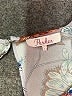Parker 100% Polyester Print Gray Casual Dress Size L - photo 7