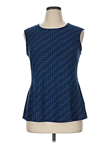Roz & Ali Sleeveless Blouse (view 1)