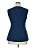 Roz & Ali Blue Sleeveless Blouse Size L - photo 2