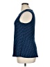 Roz & Ali Blue Sleeveless Blouse Size L - photo 5