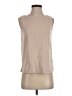 Sampeel Tan Sleeveless Blouse Size S - photo 1