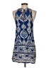 Cupshe 100% Rayon Paisley Blue Cocktail Dress Size S - photo 2