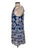 Cupshe 100% Rayon Paisley Blue Cocktail Dress Size S - photo 5