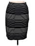 Max Studio Stripes Black Casual Skirt Size L - photo 1