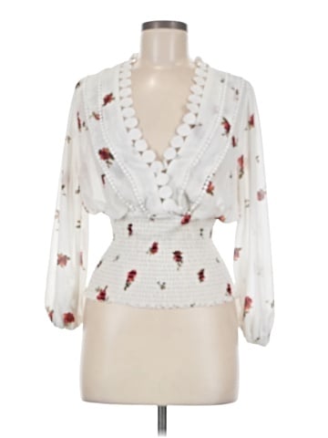 L.I.F.E. Love Is For Eternity 3/4 Sleeve Blouse (view 1)