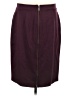 Halogen Solid Burgundy Formal Skirt Size 8 - photo 2