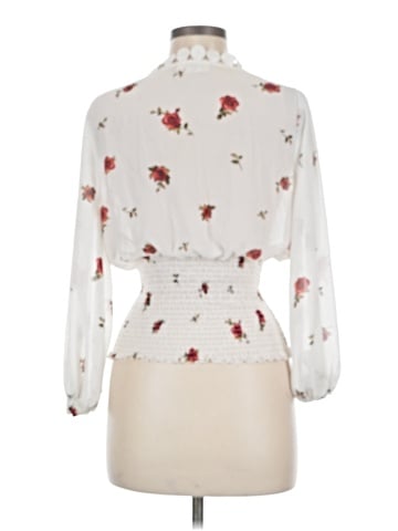 L.I.F.E. Love Is For Eternity 3/4 Sleeve Blouse (view 2)