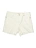 Seven7 Ivory Khaki Shorts Size 8 - photo 1