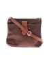 Firenze 100% Leather Brown Leather Crossbody Bag One size - photo 1