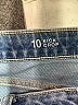 a.n.a. A New Approach Hearts Blue Jeans Size 10 - photo 8