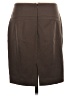 Express Outlet Solid Brown Casual Skirt Size 4 - photo 2