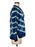J.Crew 100% Silk Blue Long Sleeve Turtleneck Size M - photo 4