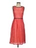 En Focus Studio 100% Polyester Red Cocktail Dress Size 4 - photo 1