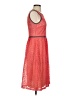 En Focus Studio 100% Polyester Red Cocktail Dress Size 4 - photo 4
