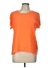 PREMISE 100% Polyester Orange Short Sleeve T-Shirt Size L - photo 1