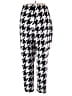Ashley Stewart Houndstooth Black Casual Pants Size 26 - 28 Plus - photo 2