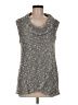 Creation Silver Sleeveless Top Size M - photo 1
