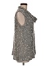 Creation Silver Sleeveless Top Size M - photo 4