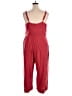 City Chic Solid Red Jumpsuit Size 16 Plus (S) - photo 2