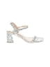 Maurices Print White Sandals Size 8 - photo 1