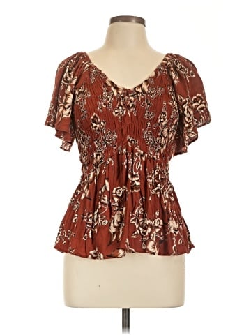 Angie Short Sleeve Blouse (view 1)
