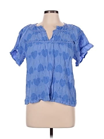 Umgee Short Sleeve Blouse (view 1)