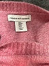 Cupcakes & Cashmere Hearts Pink Pullover Sweater Size S - photo 7