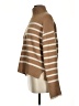 Uniqlo Stripes Tan Turtleneck Sweater Size S - photo 5