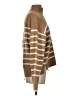 Uniqlo Stripes Tan Turtleneck Sweater Size S - photo 4
