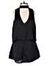 TOBI 100% Polyester Solid Black Romper Size XS - photo 1
