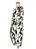 Express 100% Polyester Graphic Ivory Casual Dress Size L - photo 5