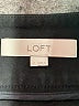 Ann Taylor LOFT Solid Black Casual Skirt Size 2 - photo 4