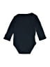 Converse Color Block Gray Long Sleeve Onesie Size 0-3 mo - 3-6 mo - photo 2