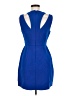 BCBGMAXAZRIA Solid Blue Cocktail Dress Size 6 - photo 2