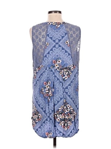 Fig and Flower Sleeveless Blouse (view 2)