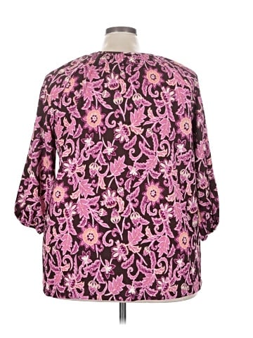Croft & Barrow 3/4 Sleeve Blouse (view 2)