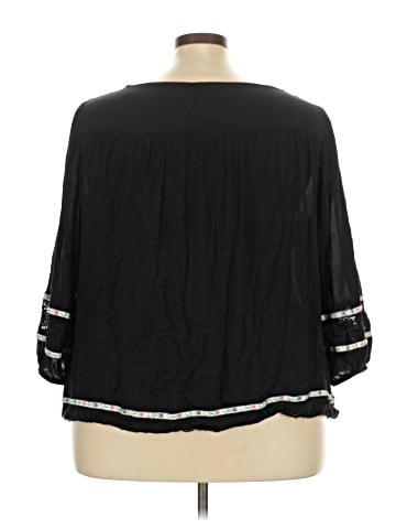 Cato 3/4 Sleeve Blouse (view 2)