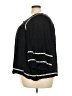 Cato 100% Rayon Black 3/4 Sleeve Blouse Size 28W - photo 5