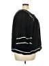 Cato 100% Rayon Black 3/4 Sleeve Blouse Size 28W - photo 4