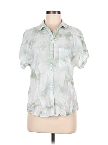 Cloth & Stone x Anthropologie Short Sleeve Blouse (view 1)