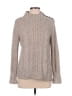 St. John's Bay Tweed Tan Turtleneck Sweater Size L - photo 1