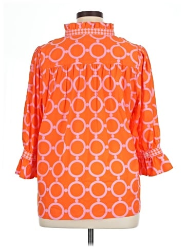 Gretchen Scott Designs 3/4 Sleeve Blouse (view 2)
