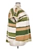 Truself Stripes Green Short Sleeve Top Size 3X - photo 4