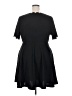 Emery Rose Solid Black Casual Dress Size 3XL - photo 2
