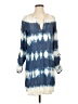 Splendid Tie-dye Blue Casual Dress Size S - photo 1