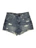 Blank NYC 100% Cotton Blue Denim Shorts Size 27 waist - photo 1