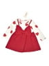 PatPat Hearts Red Dress Size 18-24 mo - photo 1