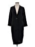 Cos 100% Silk Black Coat Size 2 - photo 1