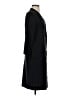 Cos 100% Silk Black Coat Size 2 - photo 4