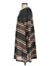 Eloges Stripes Gray Casual Dress Size S - photo 5